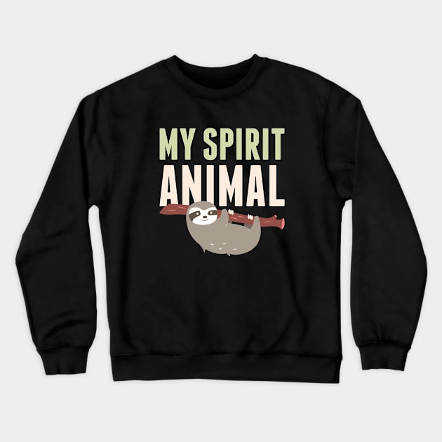 My Spirit Animal Crewneck Sweatshirt by AmazingVision